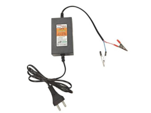 ERH India 12v UPS Battery Charger Adaptor 14v 2 Ampere DC Battery SMPS Charger 12v 7 Ah and Battery Clip for Bike, Car, Scooty etc.